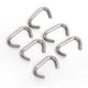 thumbnail image 2 of Toystoory Clip de montaje lateral para buceo, herramientas deportivas para natación, Clips de fijación de acero inoxidable, 6 uds. Deportes acuáticos 3mm, 2 of 6