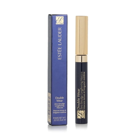 Double Wear Zero-Smudge Lengthening Mascara - # 01 Black by Estee Lauder for Women - 0.22 oz Mascara
