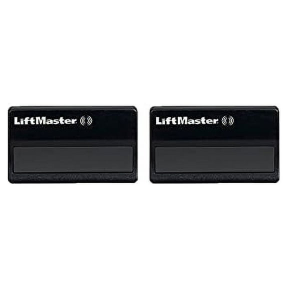 Liftmaster 371LM Garage Door Opener Remote (Black, 2-Pack)