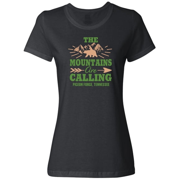Inktastic Pigeon Forge Tennessee The Mountains Are Calling Women's T-Shirt