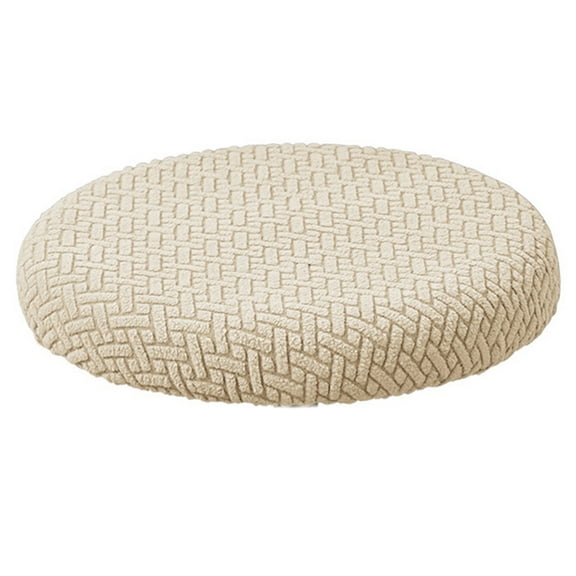 Swivels Stool Covers Premium Polyester Fabric AntiSlip Elasticity Band Washable Seat Protectors Easy Installation