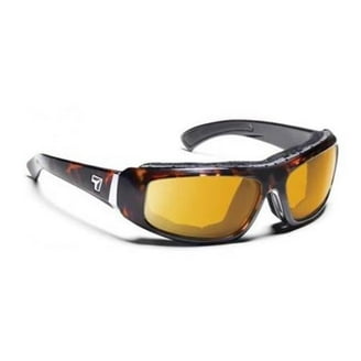 7eye Mason Sharp View Gray Sunglasses, Glossy Black - Small