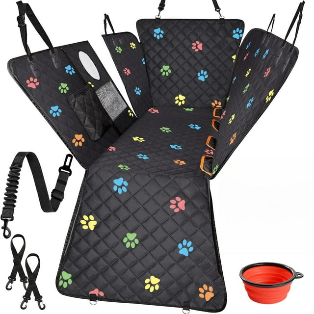 Funda para Asiento de Auto para Perros Famstar Grande 100% Impermeable para Asiento Trasero