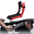 thumbnail image 1 of BELOVING Repose-Guitare Électrique Antidérapant Repose-Pieds pour Musicien de Performance en Direct Rouge, 1 of 9