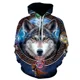thumbnail image 3 of Sudadera con capucha de moda para hombre, estampado de lobo animal, jersey estampado en 3D, tendencia urbana, hip hop, otoño, manga larga, ropa de gran tamaño para hombre, 3 of 5