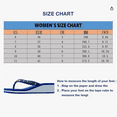 thumbnail image 5 of LSYTQRW Flip Flops Sandals for Women Bling Rhinestones Jewel High Heel Arch Support Comfortable Soft Cushion Wedge Slip-on Casual Platform Summer Thong Sandals，Blue，Sizes 7, 5 of 5