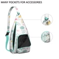 thumbnail image 2 of Small Sling Bag Lightweight Crossbody Backpack Gym Sports Travel Hiking Daypack Chest Bag Small Backpack for Women Men, 2 of 4
