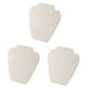 thumbnail image 5 of Organizador de joyas de 3 piezas, soporte para collar, decoración, pendientes, adorno plegable para Beige, 5 of 9