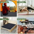 thumbnail image 5 of SLSY Japanese Futon Mattress, Thick Floor Mattress Sleeping Tatami Mat Roll Up Camping Mattress, Portable Floor Guest Bed, Full Size 80"L x 54"W, 5 of 15