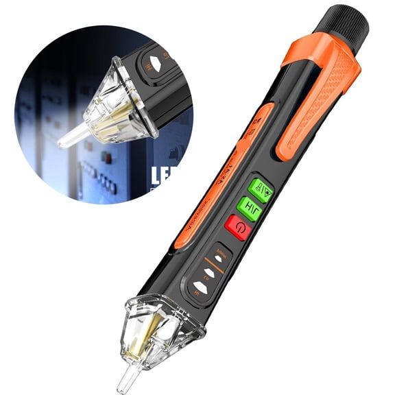 Electrical Pen AC Voltage Tester Smart Breakpoint Finder 12-1000V Buzzer Alarm with Flashlight