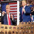thumbnail image 2 of Calendario de Adviento de Navidad Nuevo calendario de cuenta regresiva de Navidad de 24 días Caja sorpresa Caja sorpresa Trump Colgante de árbol de Navidad acrílico, 2 of 5