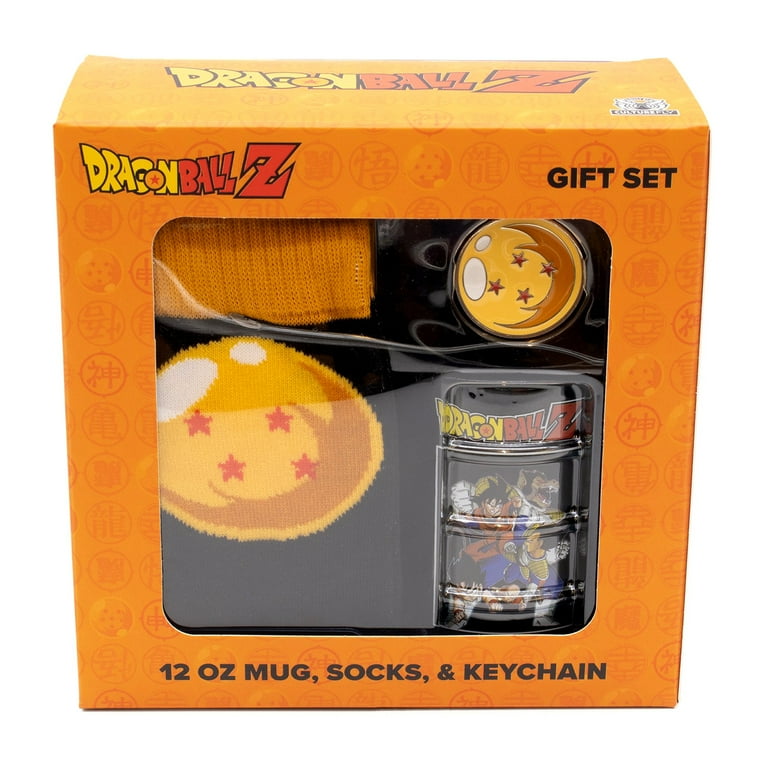 Seven Times Six Dragon Ball Z Goku Vegeta Gift Set, Mug, Crew