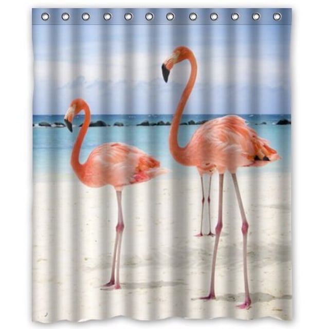 ABPHQTO the Graceful Flamingo Cortina de ducha Cortina de ducha impermeable 150x180 cm