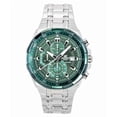 thumbnail image 1 of Casio Reloj Edifice Analógico Estándar con Cronógrafo de Acero Inoxidable y Esfera Verde de Cuarzo EFR-539DE-3AV para Hombre con Autonomía de 100 M, 1 of 1