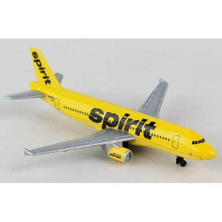 Spirit Airlines Airbus A320 (5" Wingspan) (Die Cast)