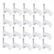 thumbnail image 1 of 100 piezas de mini enrolladores de cables, clips organizadores de cables, clips para cables de alimentación, clips para cables, organizador de cables de alambre, 1 of 5
