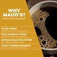 thumbnail image 3 of Maud's Maple Vanilla Flavored Coffee Pods, 18 ct, Medium Roast Flavored Coffee in Single Serve Pods – 100% Arabica Beans, Compatible with Keurig K Cups Maker, 3 of 5