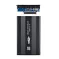 thumbnail image 4 of Aluminum Alloy 2.5 Inch SATA HDD/SSD Enclosure with USB3.0 Interface - High-Speed External Hard Drive Case Supporting 7/9.5mm Drives, Lightweight 55g Design, Black (Red/Blue Optional) - Includes Data, 4 of 6