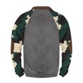 thumbnail image 3 of guisaled Hunting Camo Sweatshirts Men Long Sleeve Half Zip Up Crewneck Sweatshirt Fall Winter Casual Fashion Camouflage Pullover Tops, 3 of 5