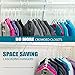 thumbnail image 3 of Wonder Hanger Max 20-Pack Space Saving Hangers, Reinforced Hooks Swivels 360°, Cascading Hanger, College Dorms & Storage Closet Organizer, Fully Assembled – White, 3 of 6
