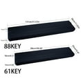 thumbnail image 5 of Necvior 61/88 Key Piano Keyboard Cover Keyboard Dust Cover Elastic Cord Locking Clasp, 5 of 12