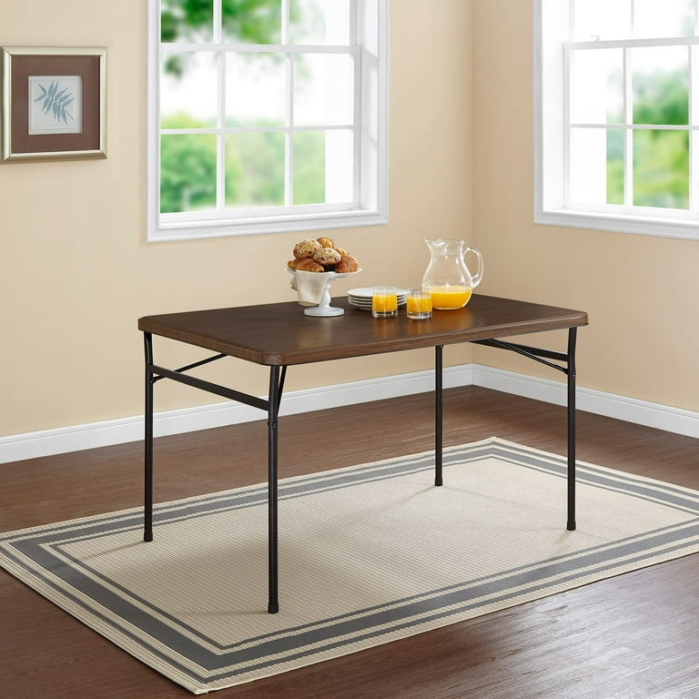 Wood folding hotsell table walmart