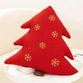 thumbnail image 2 of LINASHI Gingerbread Pillow Christmas Plush Cute Christmas Tree Gingerbread Man Pillow Soft Sofa Cushion Ornament Fluffy Cartoon Stuffed Pillow Toy Holiday, 2 of 8