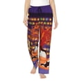 thumbnail image 2 of Lsque inside out 2 Print Women's Pajama Pants, Lounge Pant - Comfortable Home Wear,Elastic Waistband, Stylish Design-Medium, 2 of 9