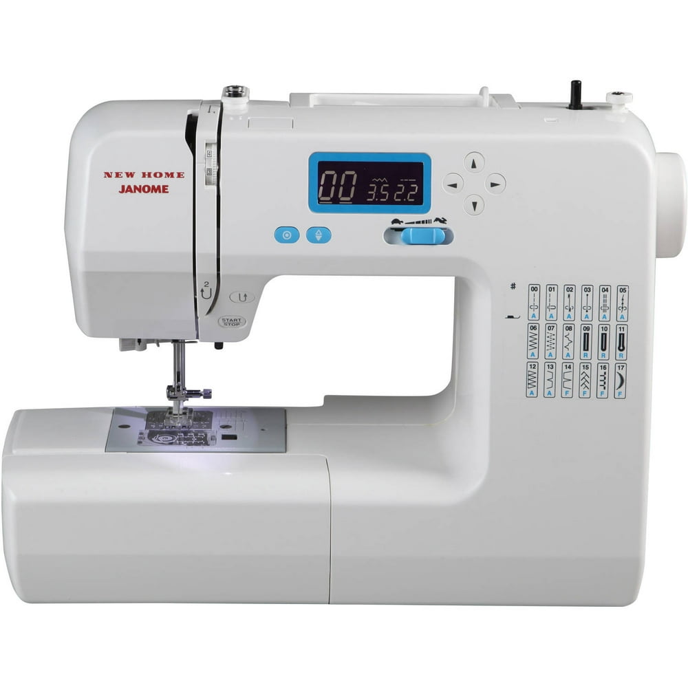 Janome sewing machine with speed control