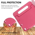 thumbnail image 3 of Allytech iPad 10.2" 2021 Case, iPad 10.2" Case with Screen Protector, Soft EVA Kids Friendly Shockproof Full Protection Convert Stand Handle Case Cover for Apple iPad 10.2" 2021, Rose, 3 of 7