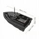 thumbnail image 4 of D16 pesca control remoto barco de nido posicionamiento GPS inteligente regreso automático de 500 metros cebo barco de gancho de entrega de 5.000 ma batería, 4 of 5