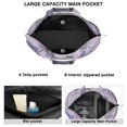 thumbnail image 5 of Butterfly Print Travel Bag for Women, Colorful Butterfly Pattern Weekender Tote, Lightweight Duffel for Butterfly Lovers, 5 of 5