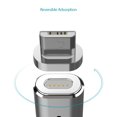 thumbnail image 3 of Conector micro-USB magnético desmontable de metal dodocool DA125/plateado, 3 of 7