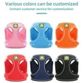 thumbnail image 6 of 2-piece suit Pet Dog Cat Harness + Leash, Adjustable Soft Mesh Comfortable Vest Harnesses, Breathable Night Reflective Strips (for 3.3-6.6 lb), 6 of 9