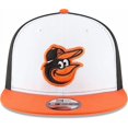 thumbnail image 2 of New Era Baltimore Orioles Team Color 9FIFTY Adjustable Hat White, 2 of 5