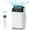 White-Black Panel, variant on Aoile 6300 BTU (10,000 BTU ASHRAE) Portable Air Conditioner with Remote & Window Kit, Cools Space up to 450 Sq Ft