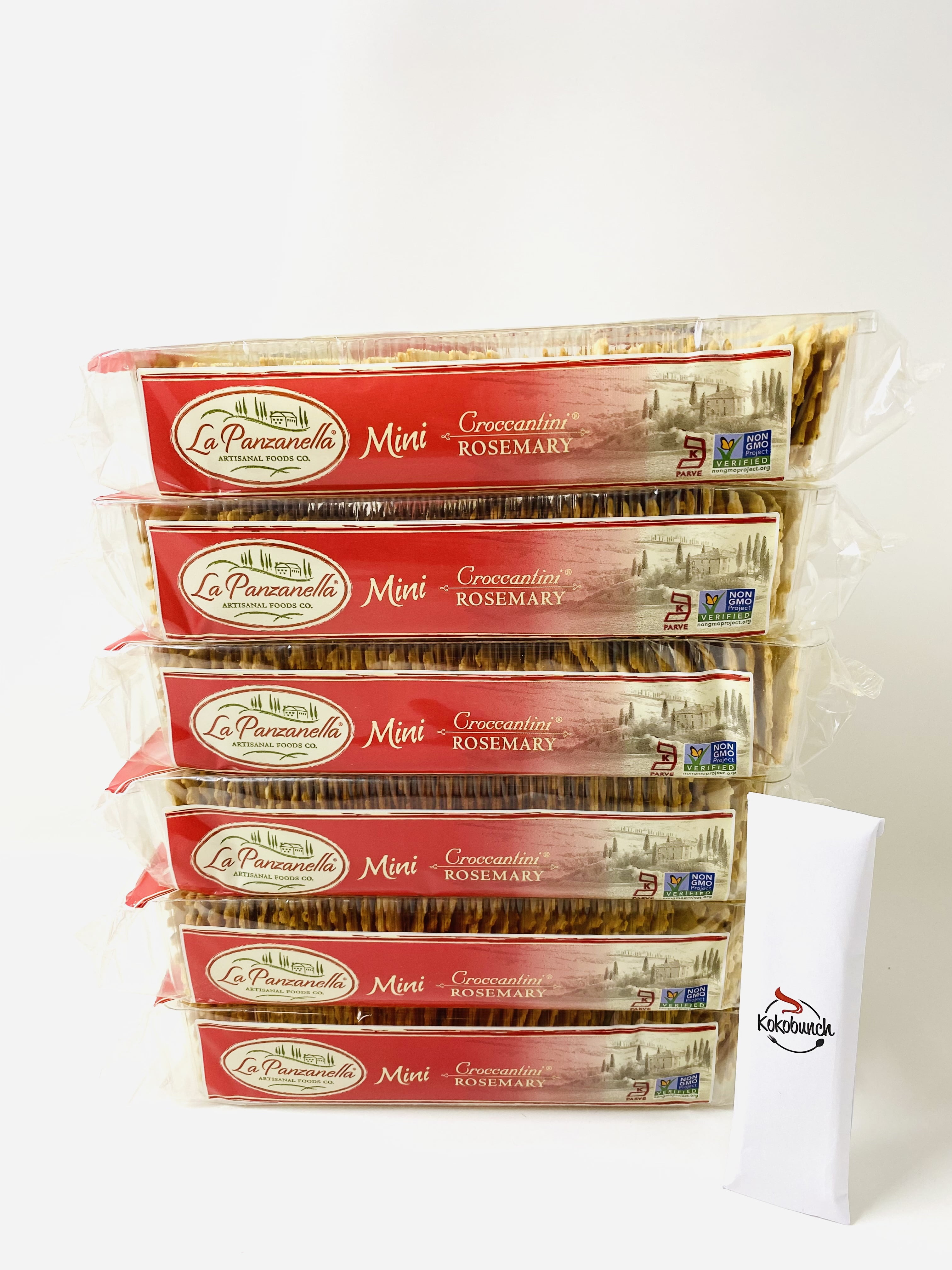 La Panzanella Artisan Crackers Mini Croccantini Rosemary Gourmet