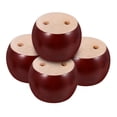 thumbnail image 6 of USHOBE Furniture Legs Wood 4Pcs 3.1x3.1in, 6 of 8