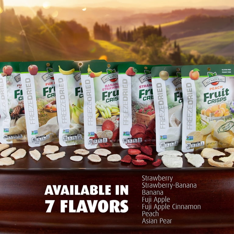 Brothers All Natural, Freeze Dried Fruit Variety Pack, 24 Pack