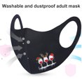 thumbnail image 3 of Maoww Christmas-Themed Cosplay Facial Mask Dustproof Elastic Ear Wearing Face Cover with Filter Type D, 3 of 6