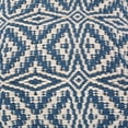 thumbnail image 3 of Noble House Avers Boho Cotton Throw Pillow in Blue and White (Set of 2), 3 of 6