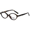 thumbnail image 1 of Small Frame Oval Glasses Anti Blue Light Tr90 Acetate Temple Retro Glasses Frame Eyeglasses Unisex, 1 of 8