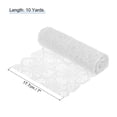 thumbnail image 2 of Unique Bargains Lace Ribbon 10 Yards 7 Inch Lace Flower Trim for Craft Headbands Wedding White, 2 of 5