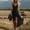 *Black, variant on ClodeEU Women's Spaghetti Strap Irregular Ruffle Hem Boho Maxi Dress,Asymmetrical Flowy Beach Sundress Blue,Women's Plus L