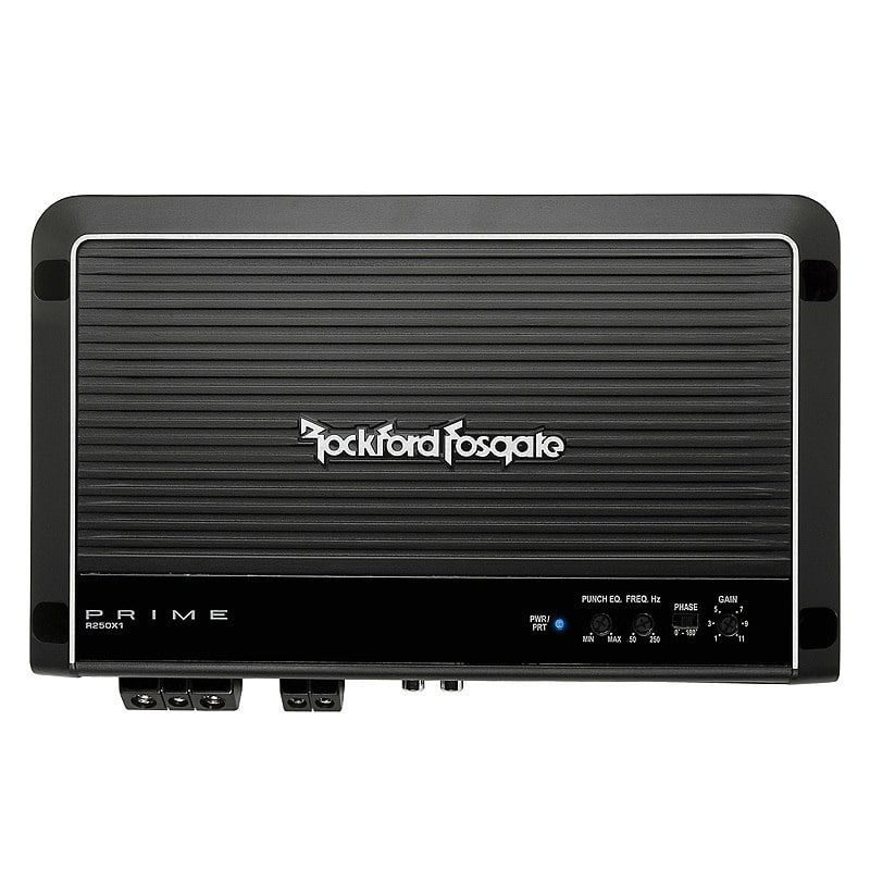Rockford Fosgate R250X1 Prime 1-Channel Mono Block Amplifier Rockford Fosgate R250X1 Prime 1-Channel Mono Block Amplifier