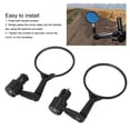 thumbnail image 3 of Bicycle Rearview Mirror, Easy Installation Convex Bicycle Handlebar Mirror  for Mountain Bikes, 3 of 8