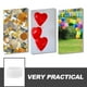 thumbnail image 2 of KAKOWELY 50 puntos de pegamento para globos, cinta adhesiva extraíble de doble cara, transparentes, para decoración artesanal., 2 of 5