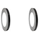 thumbnail image 2 of Monstrate Cinta para suelo de baldosas de amplia aplicación, cintas autoadhesivas versátiles para suelo de baldosas, negro brillante, 0,8 cm x negro brillante 0.8 cm * 50m 2Conjunto, 2 of 6
