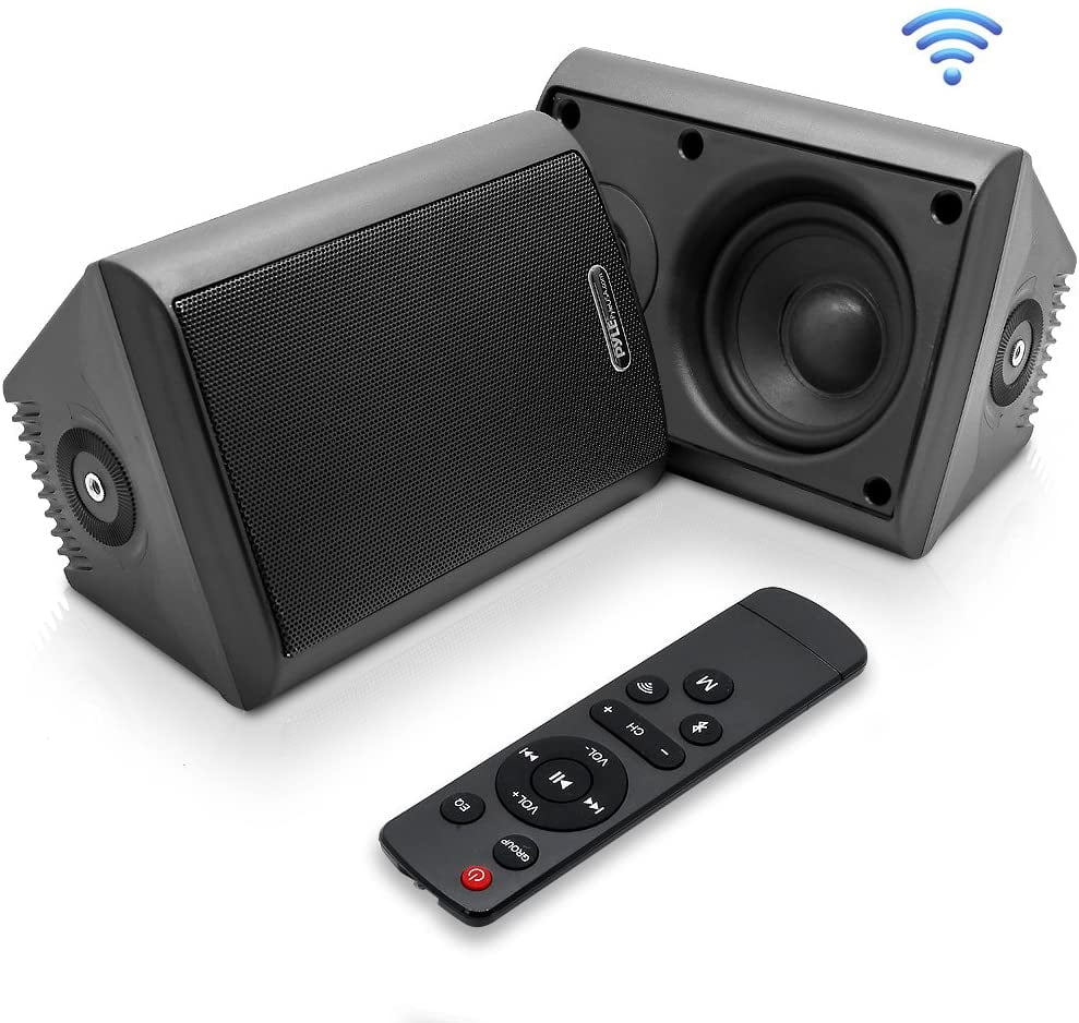 dual outdoor speakers
