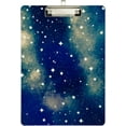 thumbnail image 1 of FMSHPON Galaxy Stars Clipboard Hardboard Wood Nursing Clip Board and Pull for Standard A4 Letter 13x9 inches, 1 of 2